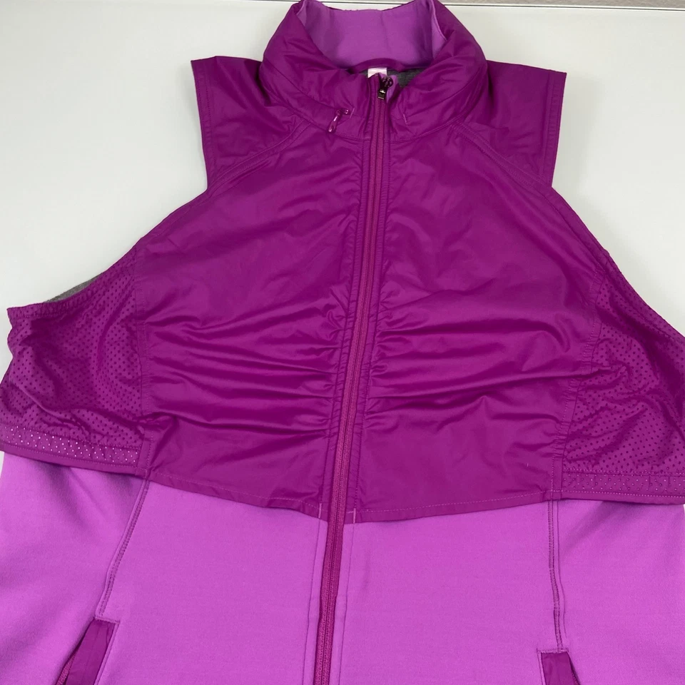 Lululemon Athletica Kanto Catch Me Vest Womens 12 Ultra Violet  Running Athletic - Image 4 of 4