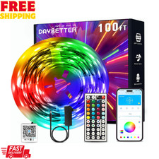 100ft Led Strip Lights Smart Light With App Remote Control Rgb Led Lights For 100ft Led Strip Lights Smart Light With App Remote Control Rgb Led Lights For
