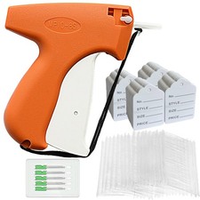Fifchall Tagging Gun for Clothing, 2006 Pieces At least 2 inches wide, Orange