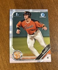 Joey Bart 2019 Bowman Chrome Prospects 1st BCP-50 Pirates Giants Yellow Jackets