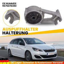 Auspuffgummi Halter Schalldämpfer für Opel Grandland X Peugeot 308 SW 2014+ DS