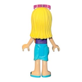 LEGO Friends Minifigure STEPHANIE Purple Top Stars Sunglasses frnd229 Set #41317