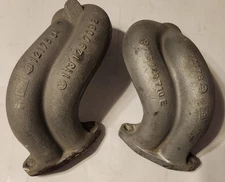 113129709 & 113129710 VW Beetle Dual Port Intake German Bug Manifolds Bus Pair