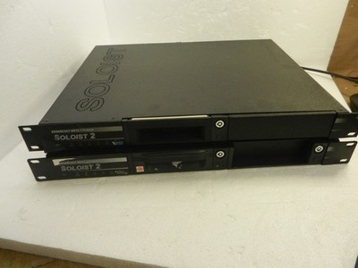 2X LOT - ADTEC Soloist 2 Broadcast MPEG-2 Player decoder