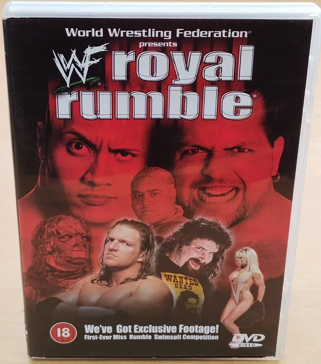 WWF Wrestling - Royal Rumble 2000 DVD PAL Silver Vision