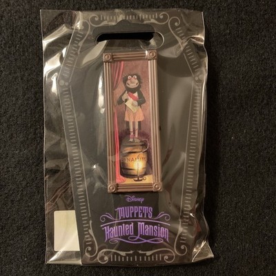 Disney D23 MOG WDI Muppets Haunted Mansion Harry Stretching Room Portrait Pin