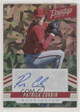 2019 Panini Chronicles Prestige Holo Silver 4/23 Patrick Corbin #PA-PC Auto qg0