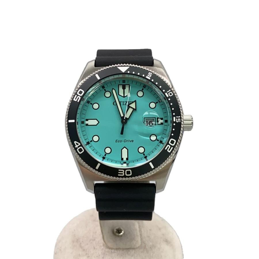 CITIZEN Eco-Drive 腕時計 グリーン WR 200 J810 CITIZEN J810-003PW01 Green Case Size 5 ×4.6cm Used Watch