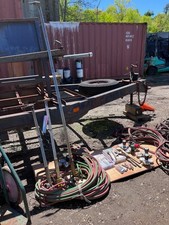 used oxygen acetylene torch set