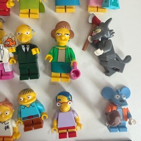 Lego The Simpsons Minifigures 71006 71006 10352 71005 Homer Marge Burns Krusty