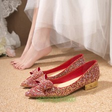 Spring Wedding Wedding Shoes Wedding Bridesmaids Rhinestone Women's Shoes