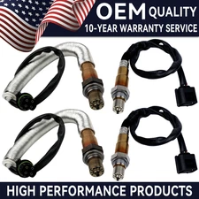 OEM 4X Upstream+Downstream O2 Oxygen Sensor For BMW 550i 650i 750i X5 X6 Alpina