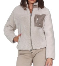 Hailys Damen Teddyfleece-Jacke Damenjacke Fleecejacke Teddyjacke Plüsch Ca44lly