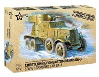 Zvezda 3546 Soviet Armored Car BA-3 1:35 NEW 2026!