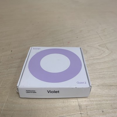 LOOP Quiet 2 Ear Plugs-Ultra Comfy Reusable Noise | Violet | New Opened