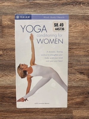 Yoga Conditioning for Women VHS 1994 Fitness GAIAM Suzanne Deason