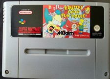 KRUSTYS SUPER FUN HOUSE - SUPER NINTENDO / SNES GAME CARTRIDGE