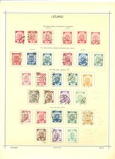 LATVIA 1918/1928 -COLLECTION SPECIALICED 192 ST. */0 VF 