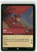 Abu 103/204 Mischievous Monkey FoilThe First Chapter Disney Lorcana TCG
