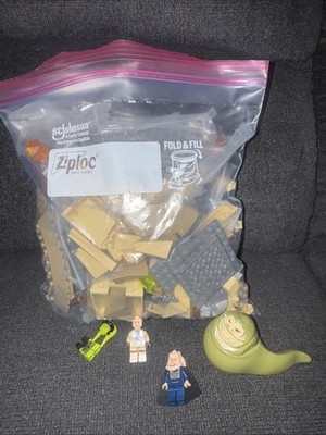 LEGO Star Wars set 9516 Jabba's Palace Some Figures Incomplete