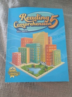 Abeka Reading Comprehension student  5 Skill Sheets 5th Grade Revised Like New