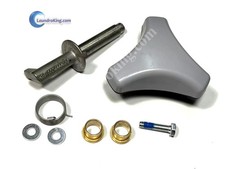 472992033 GREY DOOR KNOB KIT FOR GEN. 6  7 , REPLACES 992002; 992033 GENERIC 