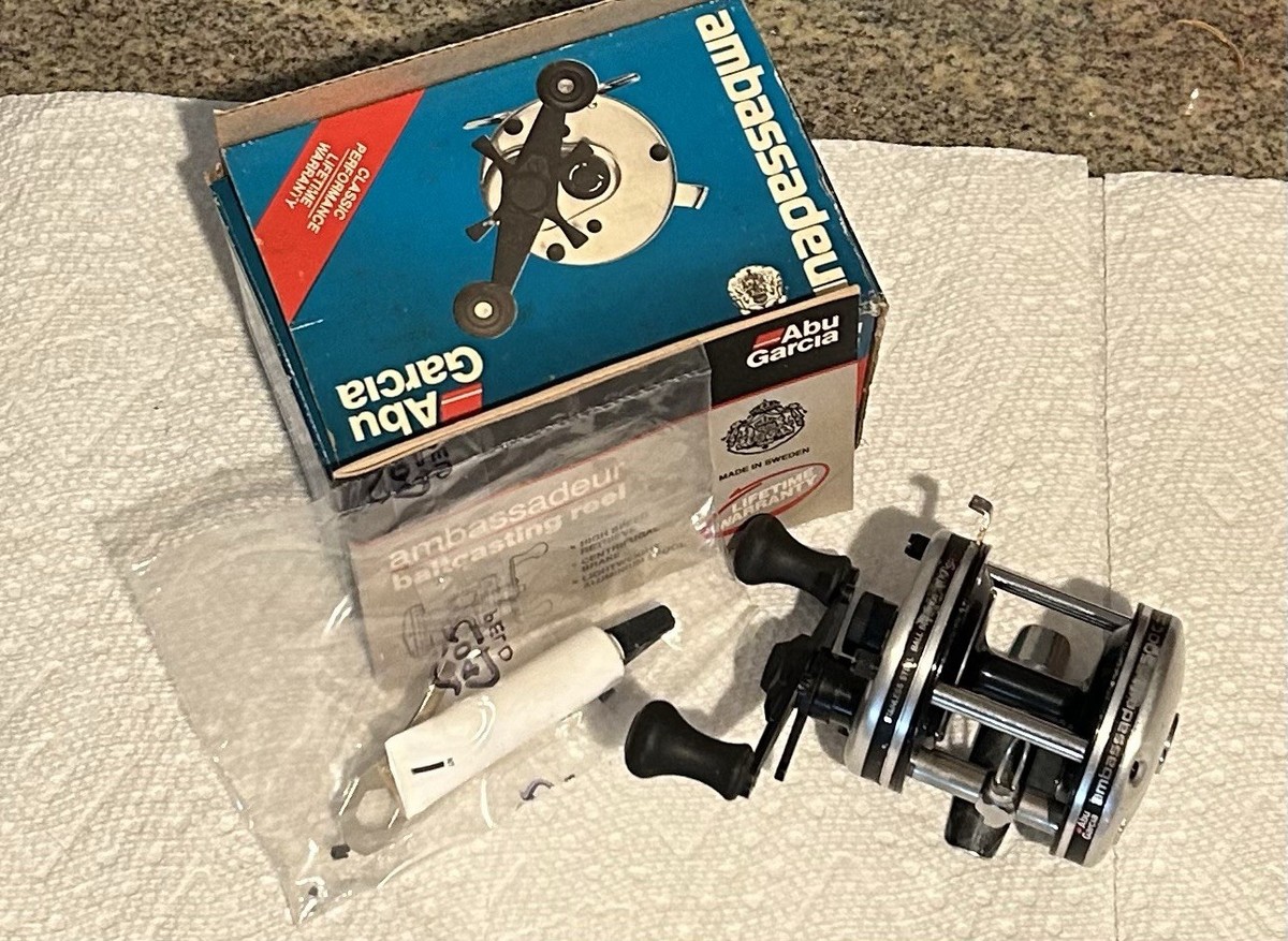Vtg Abu Garcia Ambassadeur 5500C High Speed Baitcasting Reel