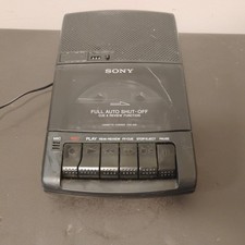 SONY TCM-939 Vintage Cassette Recorder Portable Voice Recorder, Tested See Vide0