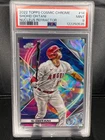 2022 TOPPS COSMIC CHROME NUCLEUS REFRACTOR #14 SHOHEI OHTANI PSA 9 MINT