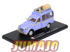 2CVAP49 Voiture 1/43 ELIGOR Auto plus : CITROEN 2CV La Fourgonette Départ en Vac