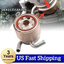 Engine Oil Cooler For Subaru Impreza Wrx Sti 2.5l 2.0l 2006-2020 21311aa120 New