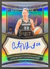 Courtney Vandersloot 2025 Panini WNBA Select Signatures Auto Sky