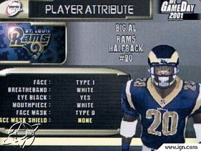 NFL GameDay 2001 (Sony PlayStation 2, 2000)