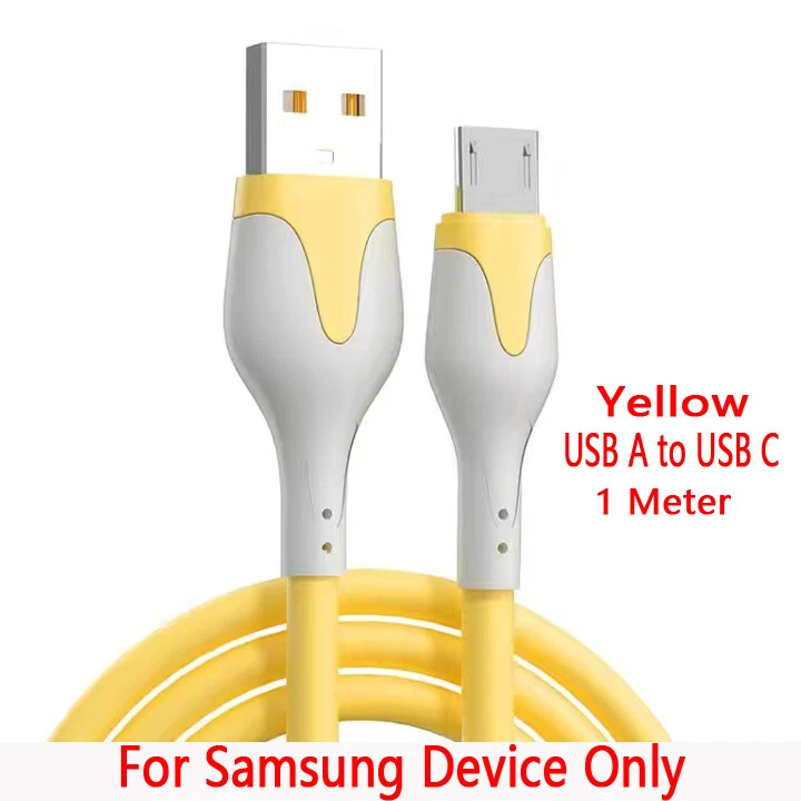Fast Charger For Samsung Galaxy S8 S9 S10+ Plus Type C USB-C Data Charging Cable - Image 4 of 4