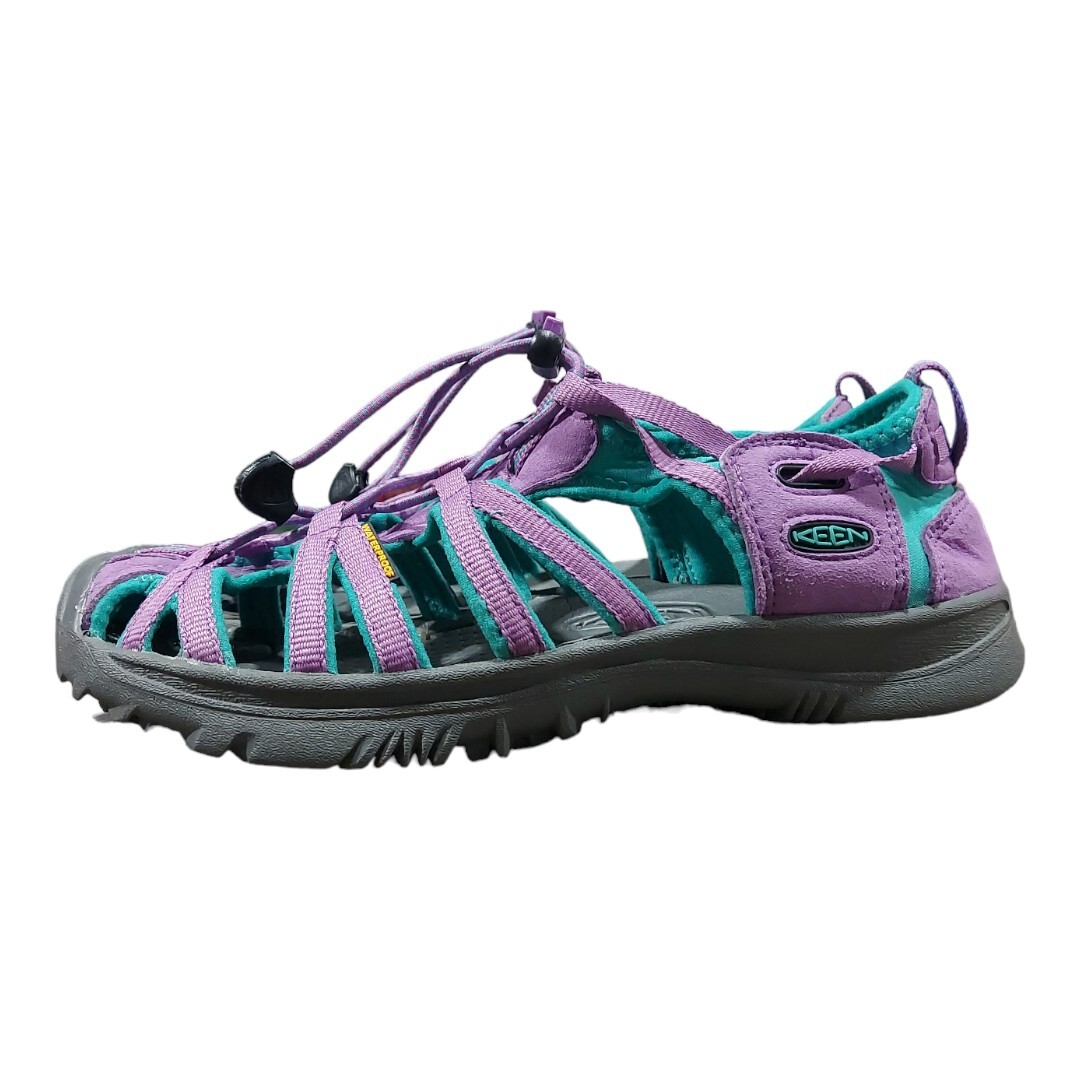 Sandali da acqua KEEN da donna viola turchese scarpe atletiche impermeabili taglia 6