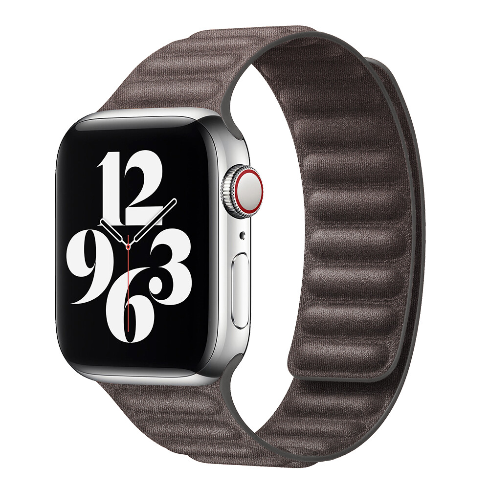 Fine Woven Magnetic Link Band For Apple Watch Ultra/2 9 8 7 6 5 SE