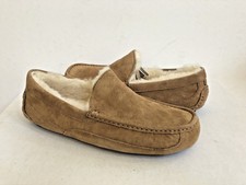 UGG ASCOT CHESTNUT SUEDE SHEARLING LINED MOCCASIN SHOE US 10 / EU 43 / UK 9