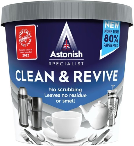 Astonish Cup Clean Détachant Pour Bouteilles, Tasses Et