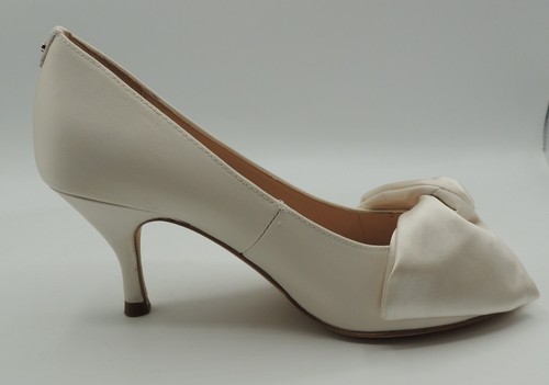 Kate Spade Craford Ivory Peep-Toe Pumps Size US 5 B (Marked) - Picture 3 of 13