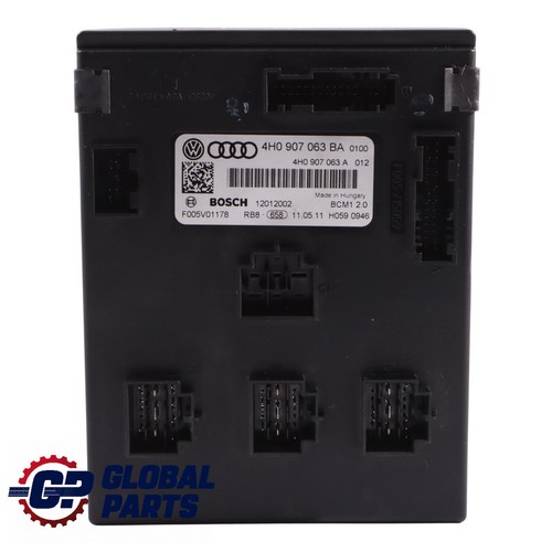 Audi A6 C7 Bordnetzversorgung BCM Karosserie Steuergerät ECU 4H0907063BA