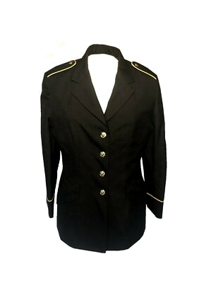 WOMEN'S 8WP US ARMY MILITARY SERVICE DRESS BLUE BLUES ASU UNIFORM COAT  JACKET