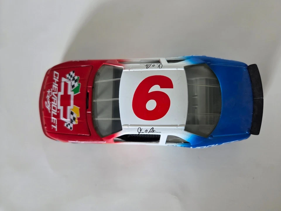 Chevrolet Lumina #6 rojo blanco azul NASCAR diecast coche de carreras características detalladas Foto 2 de 4