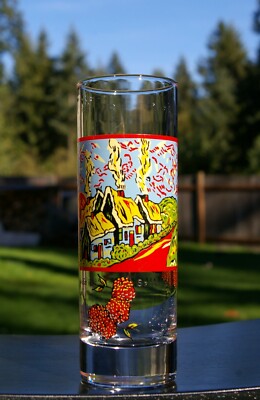 Raspberry by Vincent Van Gogh Spirits 6'' Tall Drinking Glass