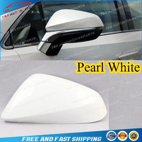 Pearl White Driver Side Mirror Cover for Lexus NX200T NX300 2015-2020 Wing