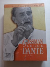 4 Dvd Gassman Legge Dante Divina Commedia EDB A2