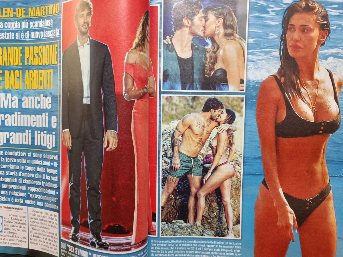 Dipiù 2023 32.Belen Rodriguez,Demet Ozdemir,Luca Argentero,Marco  Bocci-L.Chiatti | eBay