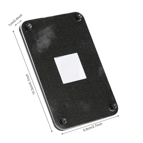 Iron Plate Plate Rear Plate Back Plate Durable Heat Sink Holder AM4 CPU - Photo 5/7
