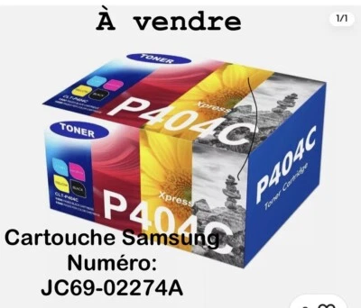 Cartouche Samsung neuf série: JC69-02274A - Photo 1/2