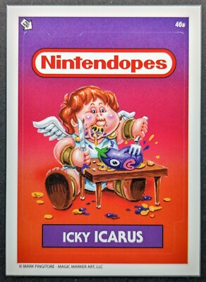 Icky Kid Icarus 2023 Nintendopes Nintendo Parody Card #40a (NM)