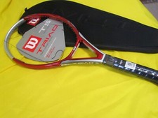 Brand New WILSON TRIAD T5 Unstrung Tennis Racquet 4 5/8 5 Grip